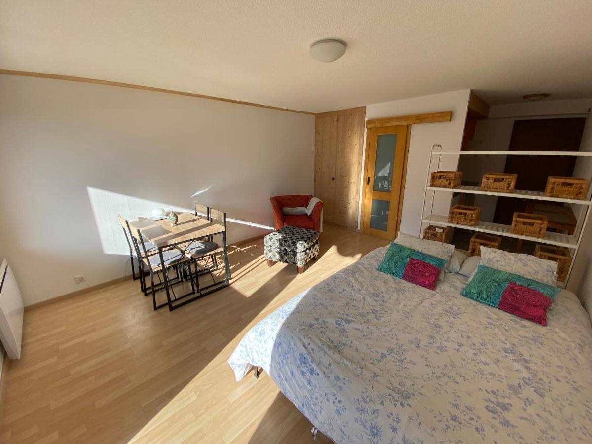Apartmán Cosy Studio In The Mountains Le Châble Exteriér fotografie