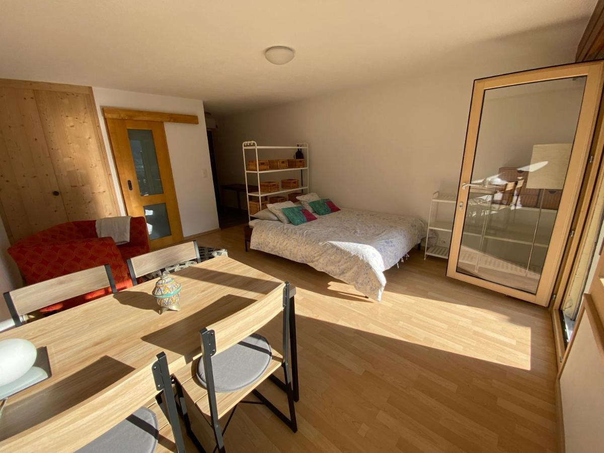 Apartmán Cosy Studio In The Mountains Le Châble Exteriér fotografie