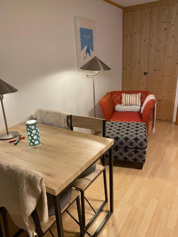 Apartmán Cosy Studio In The Mountains Le Châble Exteriér fotografie